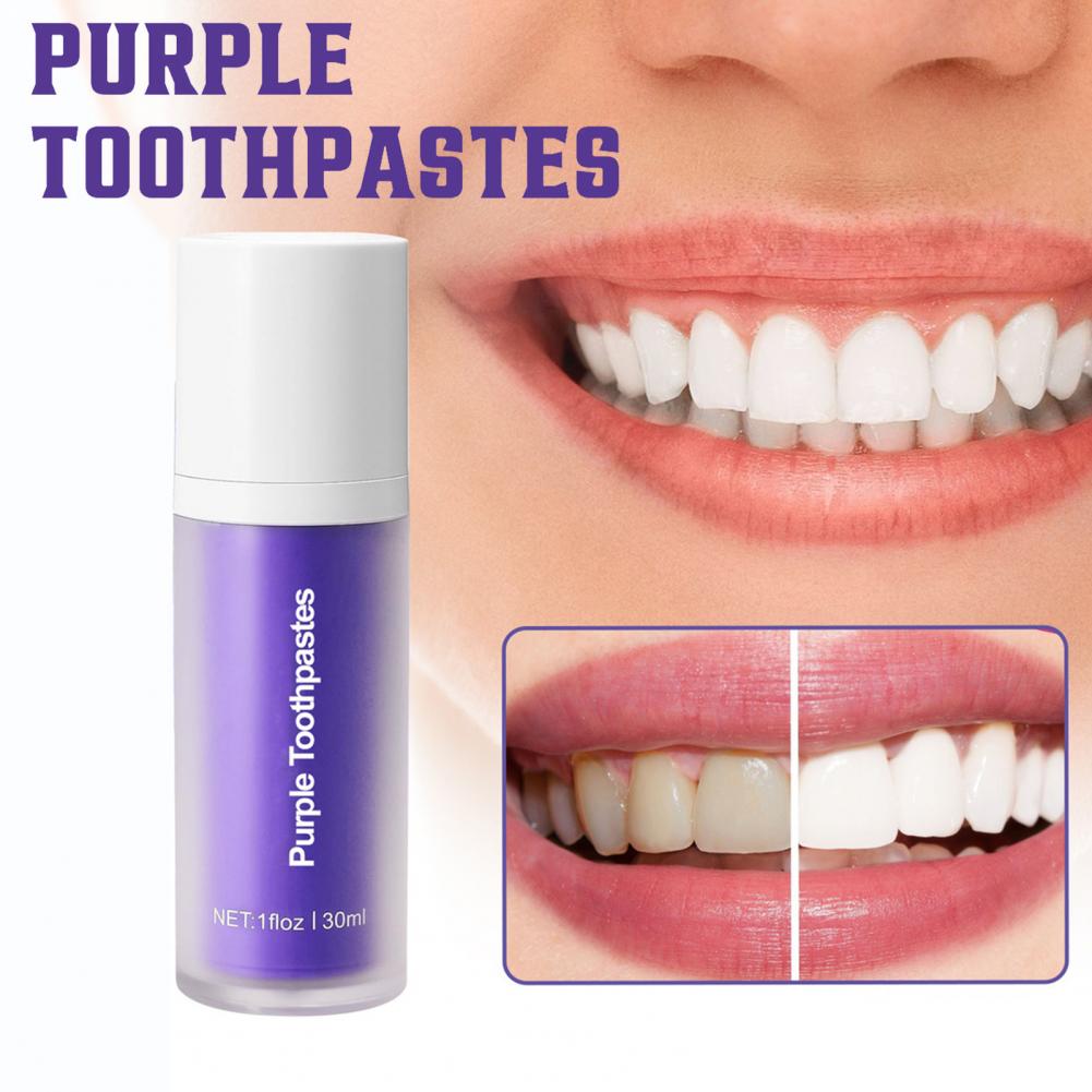 Purple Toning Shampoo - 30ML Purple Blue Color Teeth Whitening