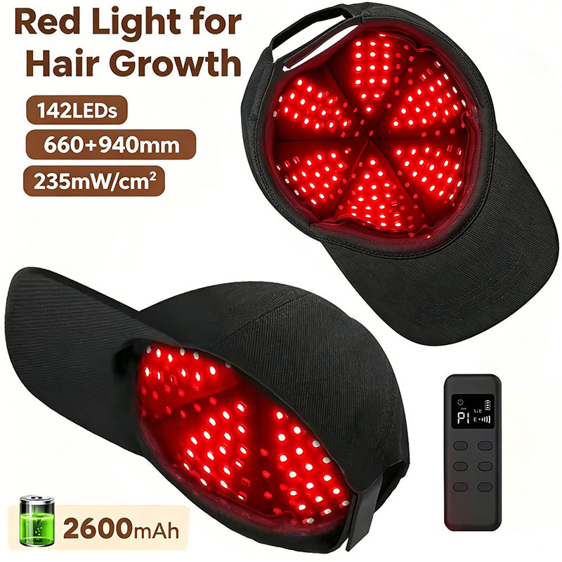Hair Care Nutrition - LED Red Light Therapy Hat For