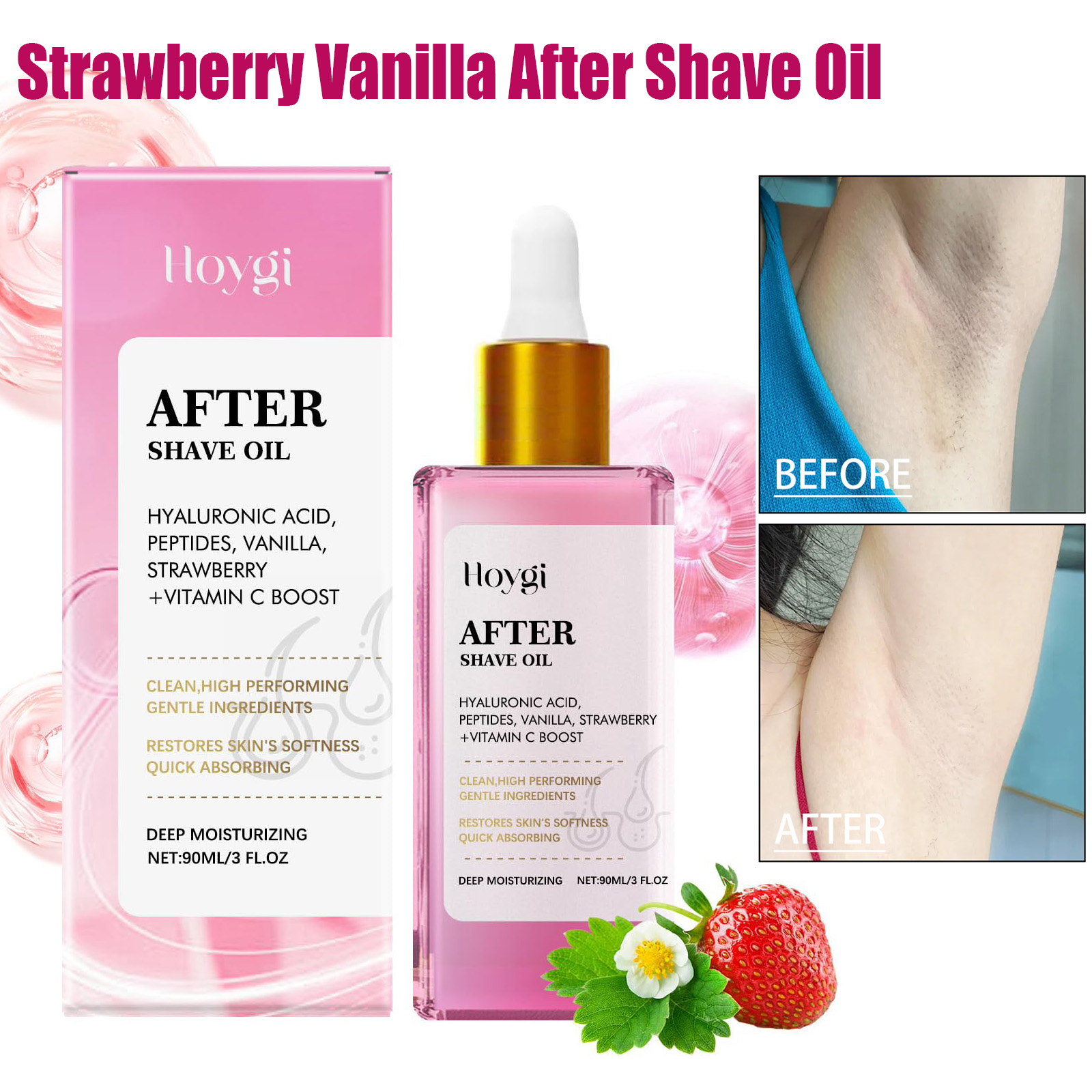 After Shave Oil Strawberry Sce - Hair Care Cream review and price
