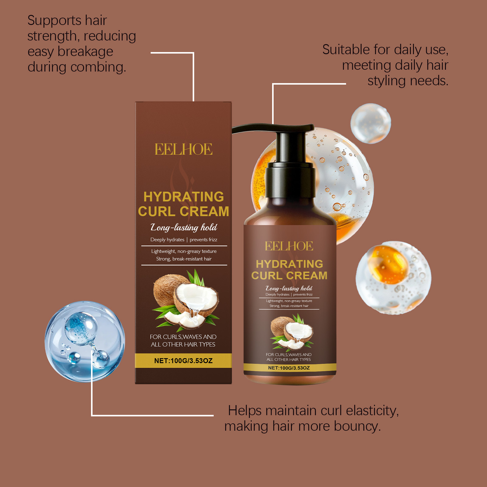 Curl Styling Cream for Wavy an - Hair Care Cream review and price