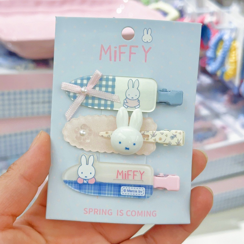 New Miffy rabbit bangs clip si - Hair Care Gift Set review and price