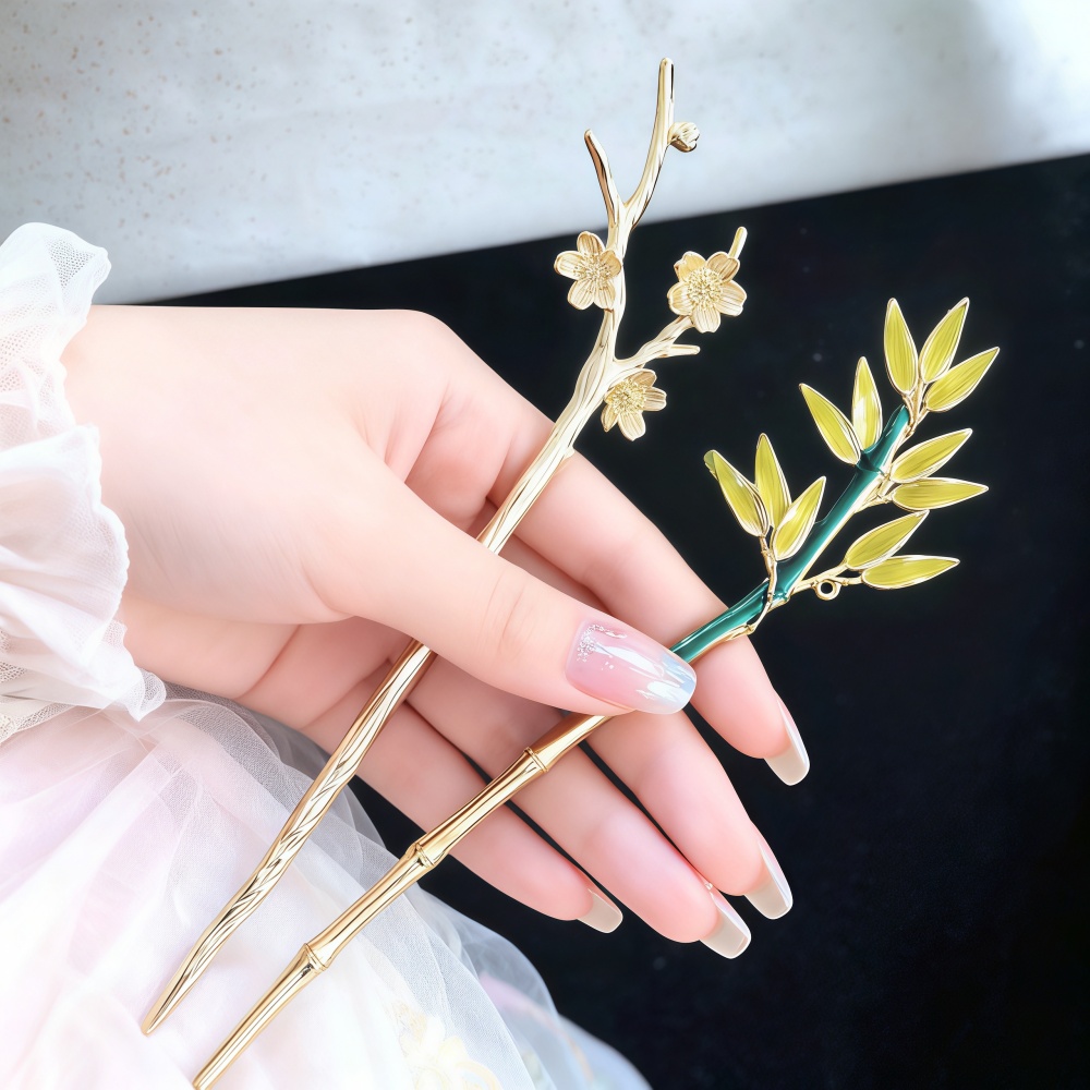 Enamel Alloy Hairpin For Women - Hair Care Ingredients review and price