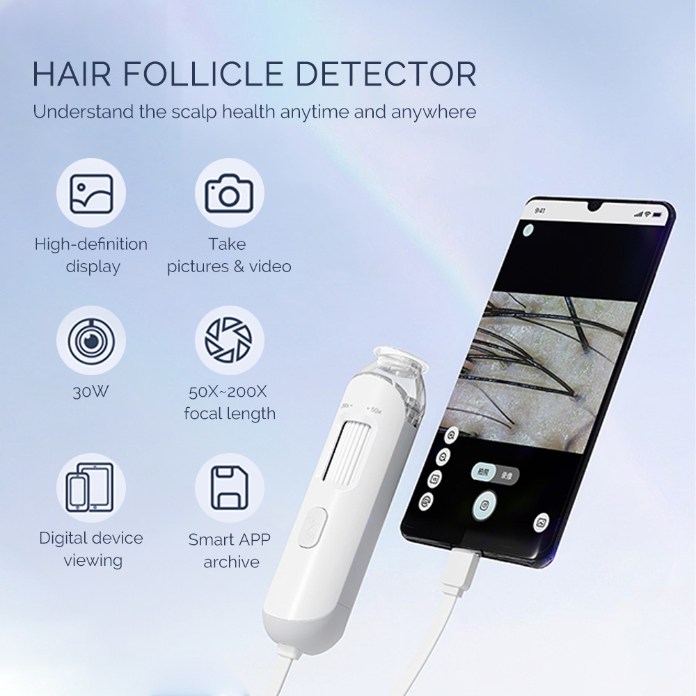 New 50X/200X Hair Follicles Sc - Hair Care Clinic review and price