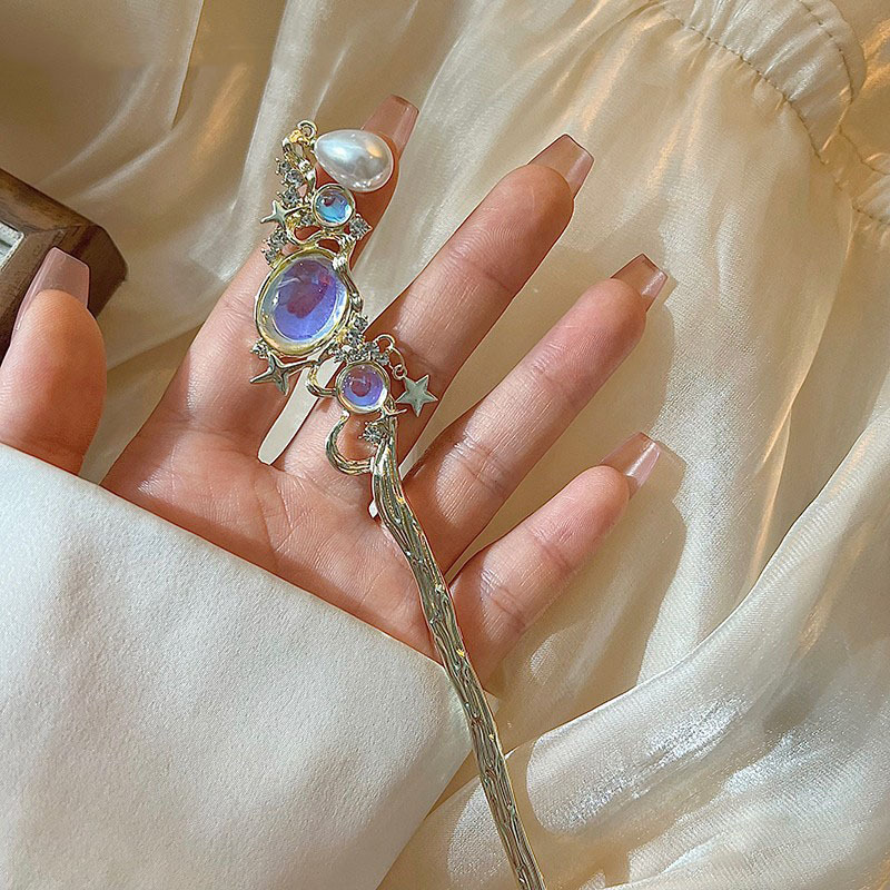 Moonstone Hairpin with Star &  - Hair Care Ingredients review and price