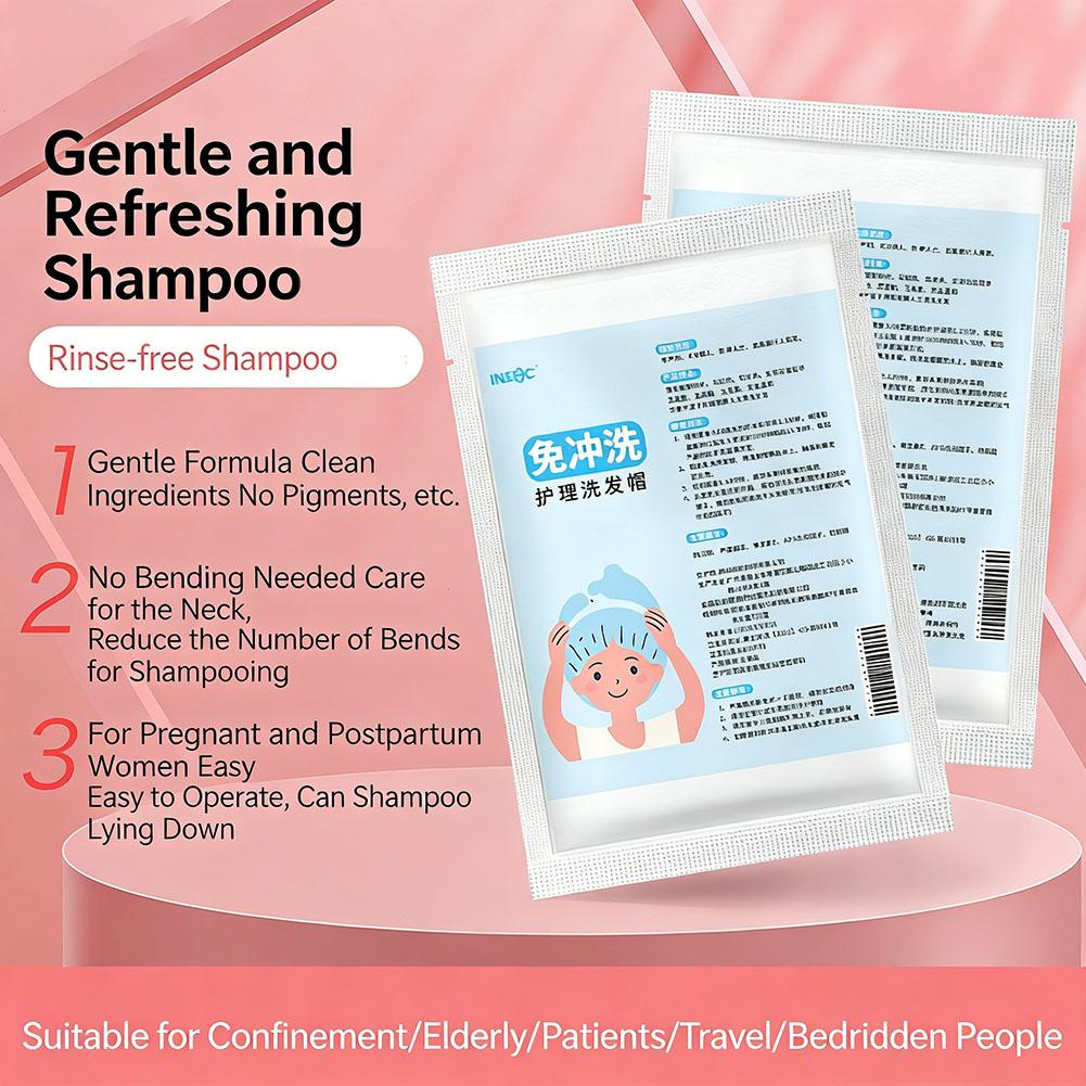 No Rinse Waterless Shampoo Cap - Hair Care Clinic review and price