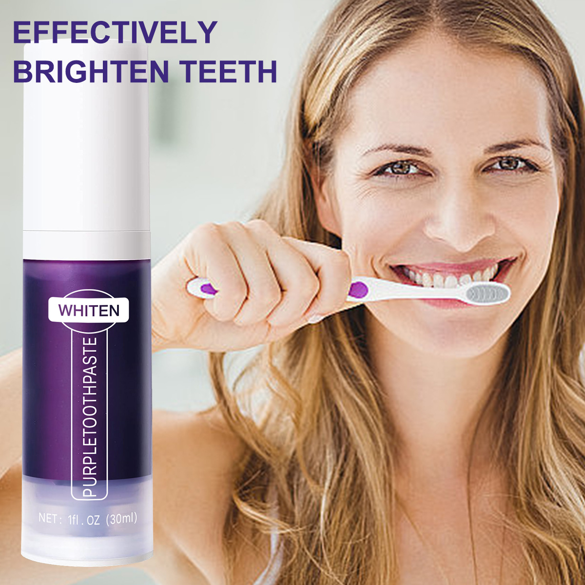 Purple Toothpaste Color Correc - Purple Toning Shampoo review and price