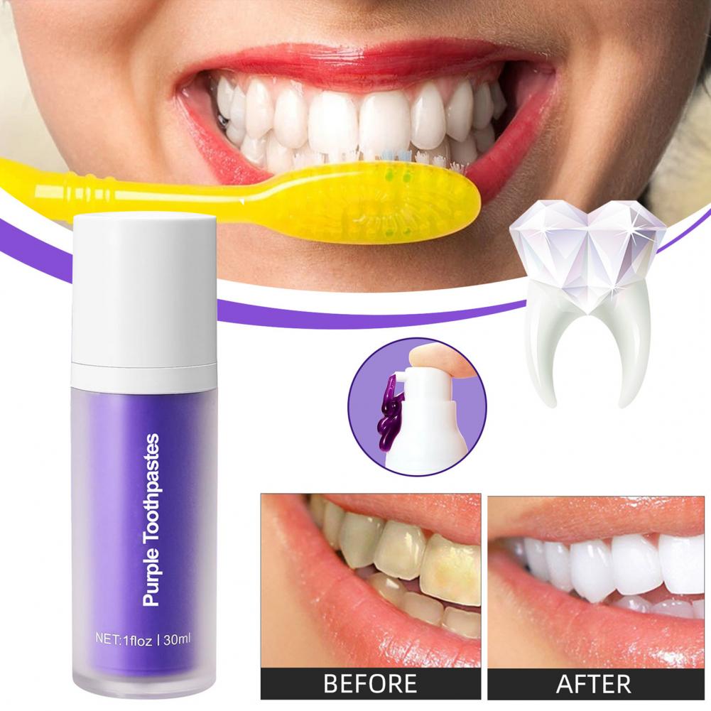 30ML Purple Blue Color Teeth W - Purple Toning Shampoo review and price