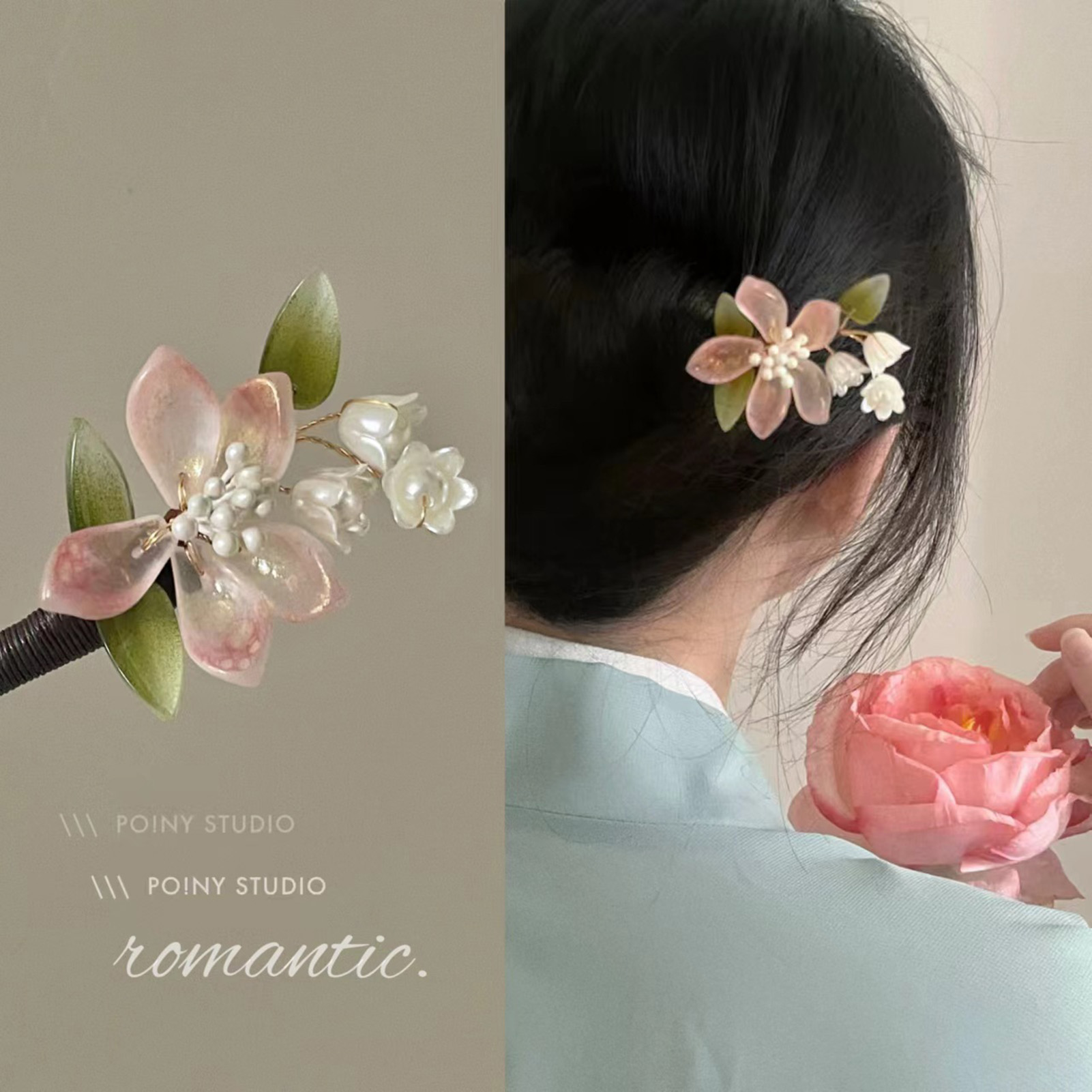 Chinese Style Flower Tassel Ha - Hair Care Ingredients review and price