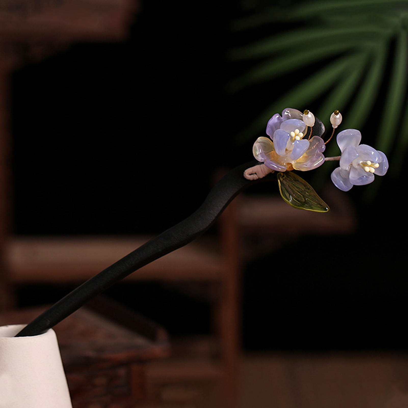 Chinese Style Flower Tassel Ha - Hair Care Ingredients review and price