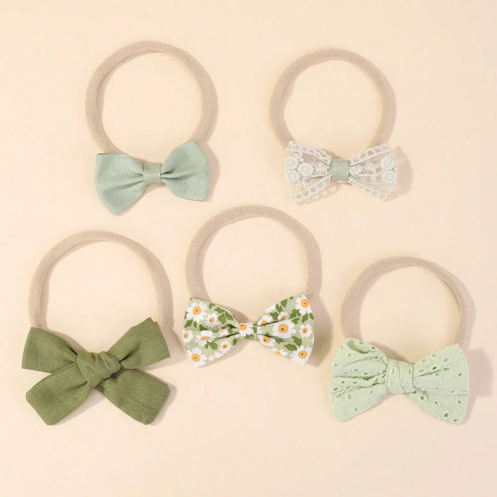 5Pcs/Set Baby Elastic Headband - Hair Care Gift Set review and price