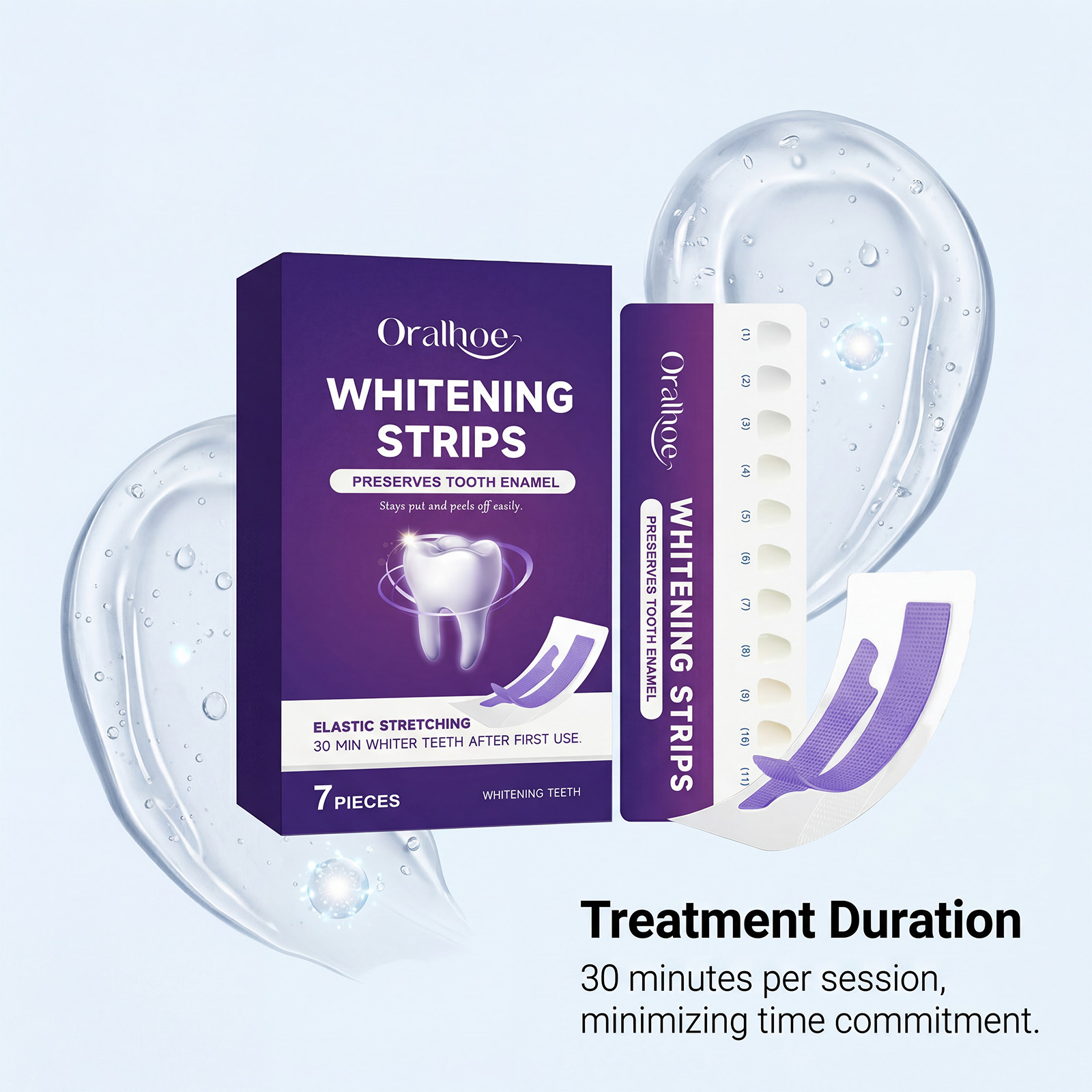 Purple Teeth Whitening Strips  - Purple Toning Shampoo review and price