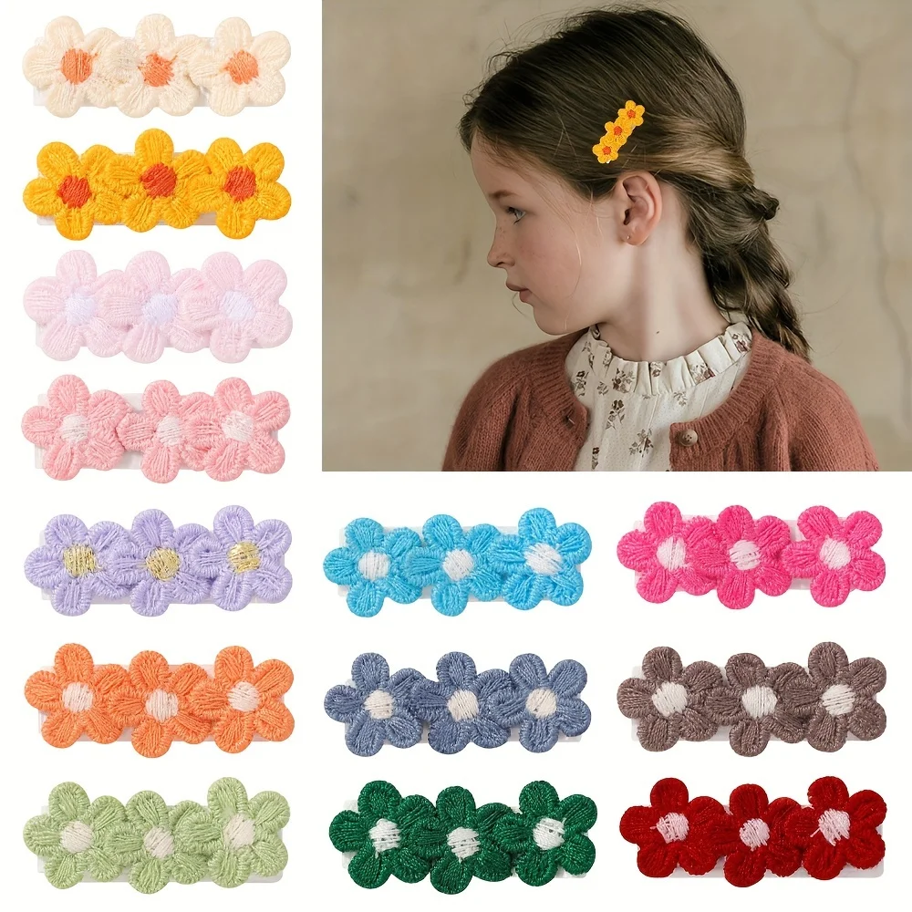 10Pcs/Set Baby Mini Flower Hai - Hair Care Gift Set review and price