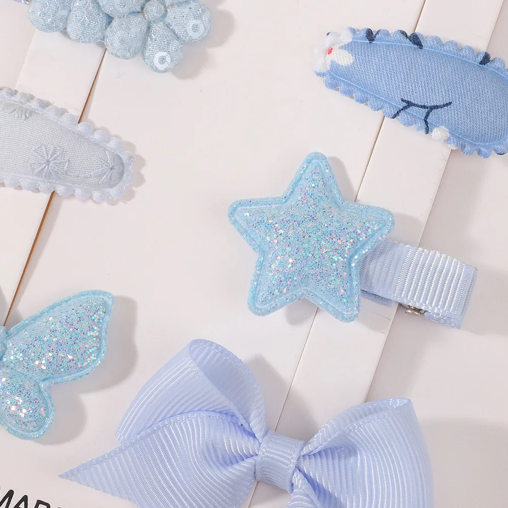 8Pcs/Set Girls Barrette Haircl - Hair Care Gift Set review and price