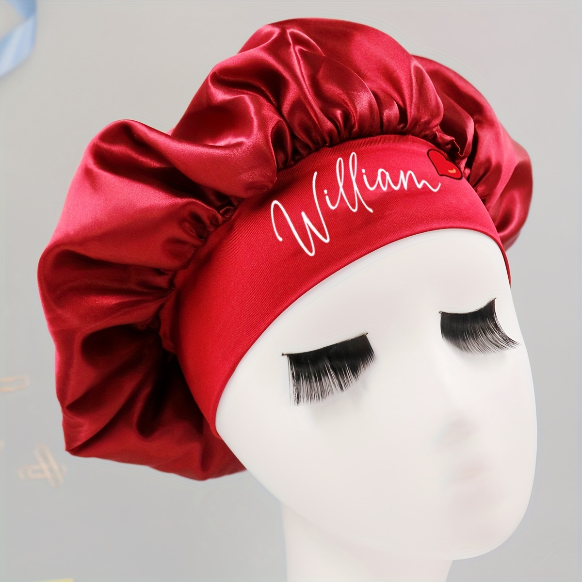 Custom Name Satin Hair Bonnet  - Satin Hair Bonnet review and price