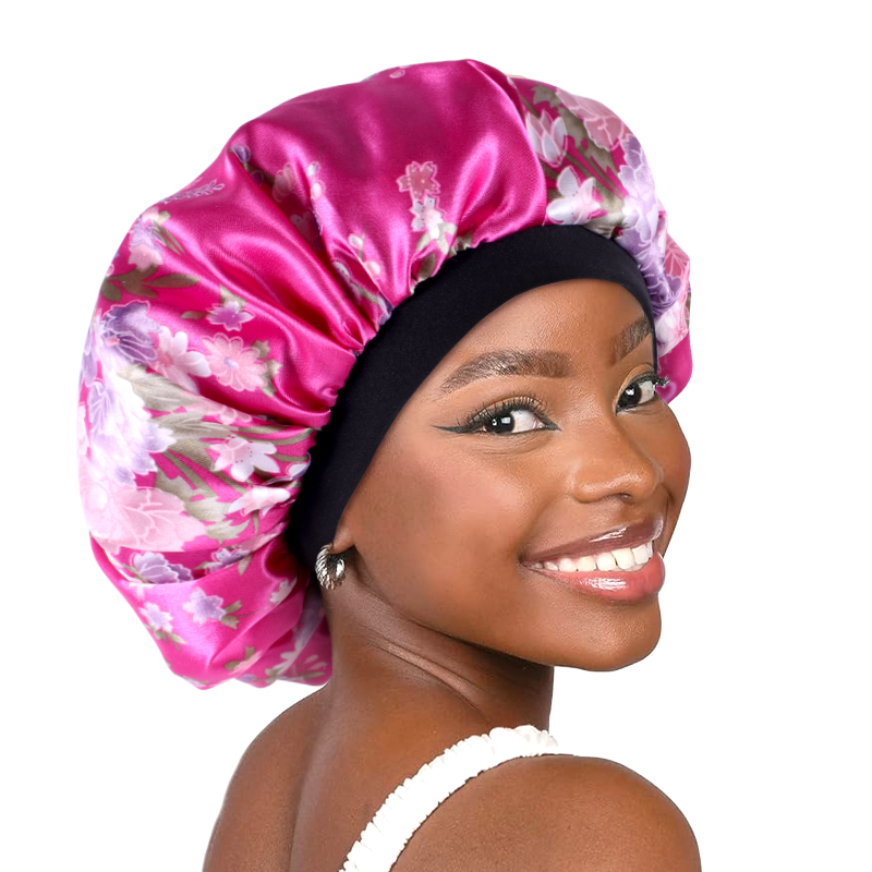 Women Satin Bonnet Elastic Wid - Satin Hair Bonnet review and price