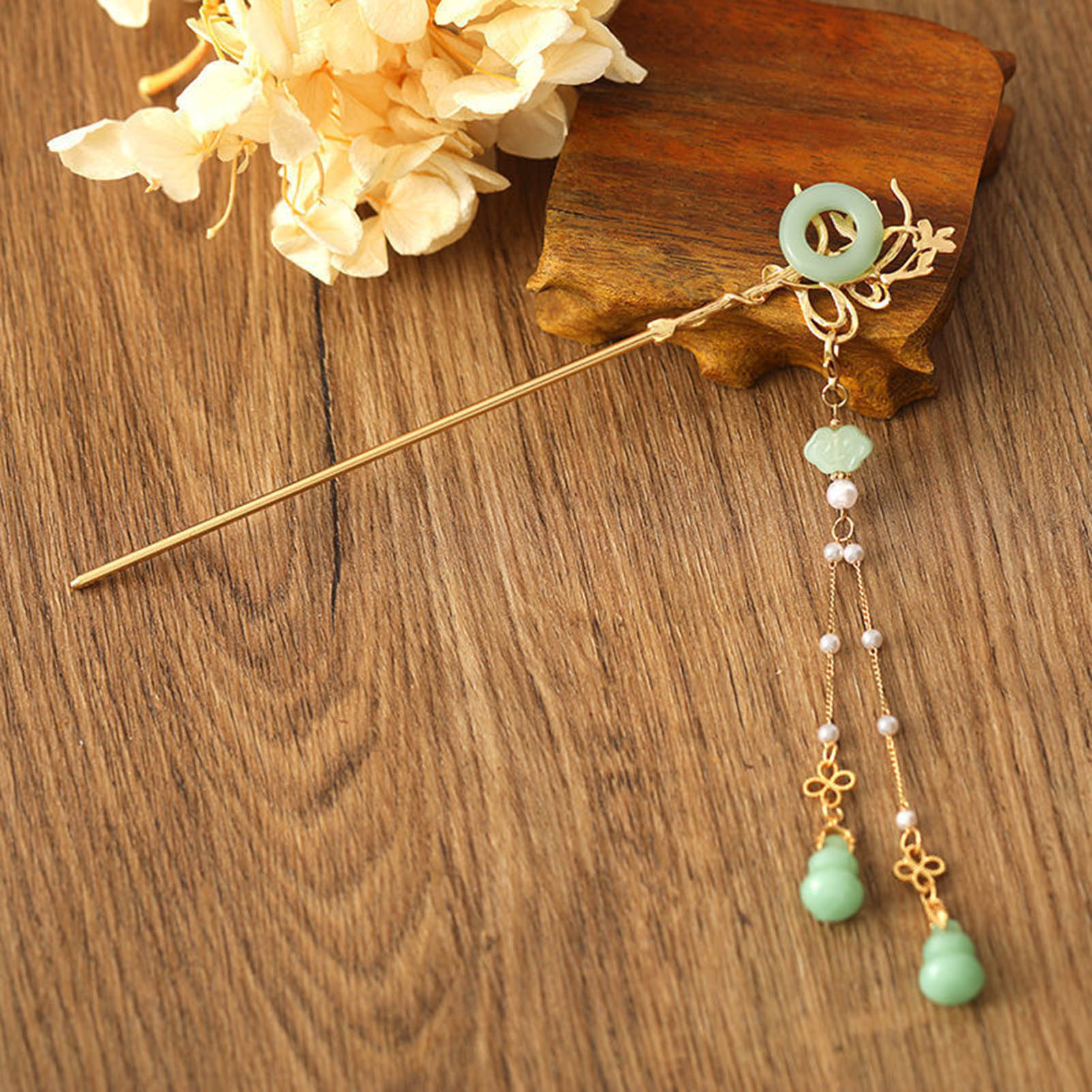 Chinese Style Glass Hairpin Fo - Hair Care Ingredients review and price