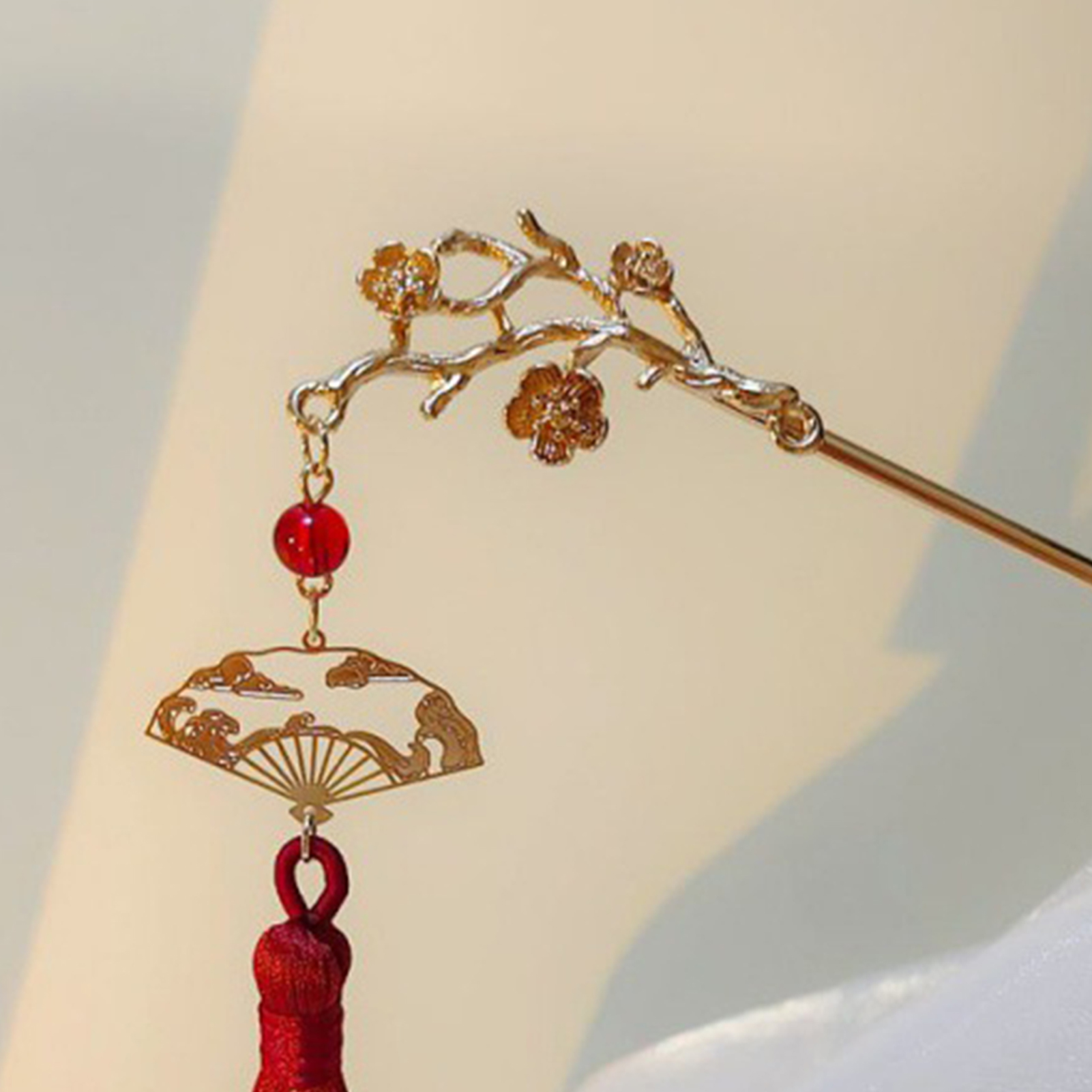 Retro Flower Tassel Hairpin Fo - Hair Care Ingredients review and price
