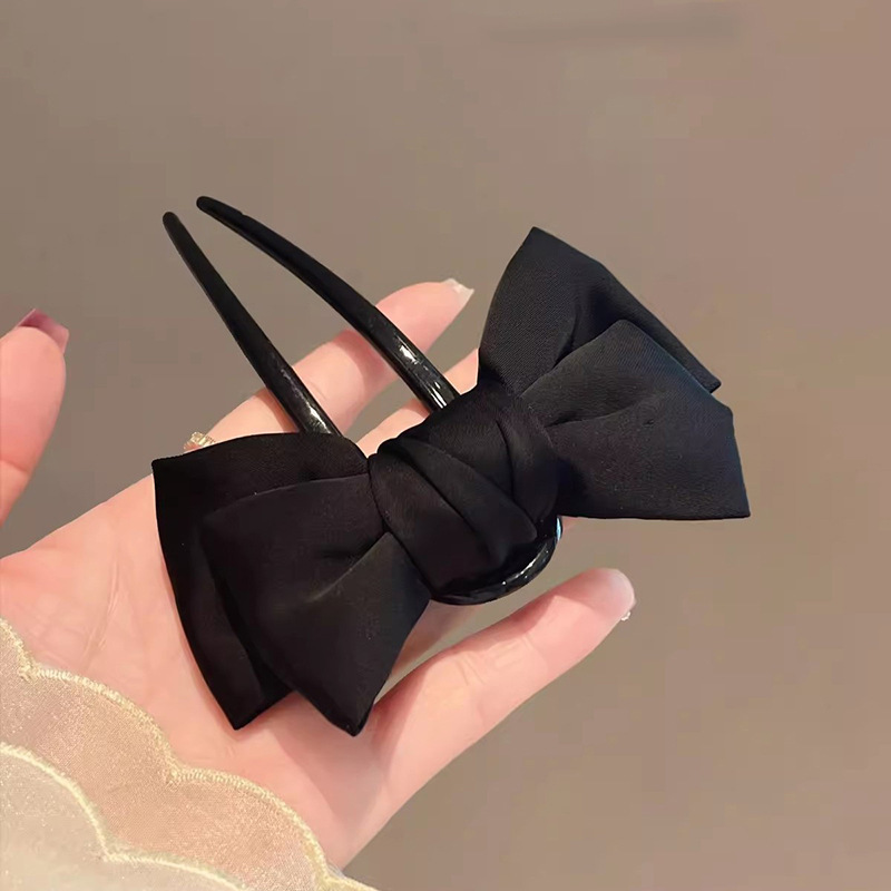 Chic Korean-Style Bow U-Shaped - Hair Care Ingredients review and price