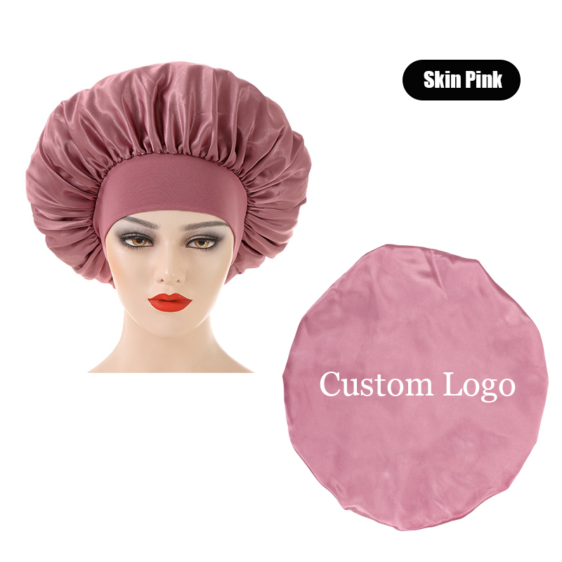 10Pcs Custom Logo Satin Bonnet - Satin Hair Bonnet review and price