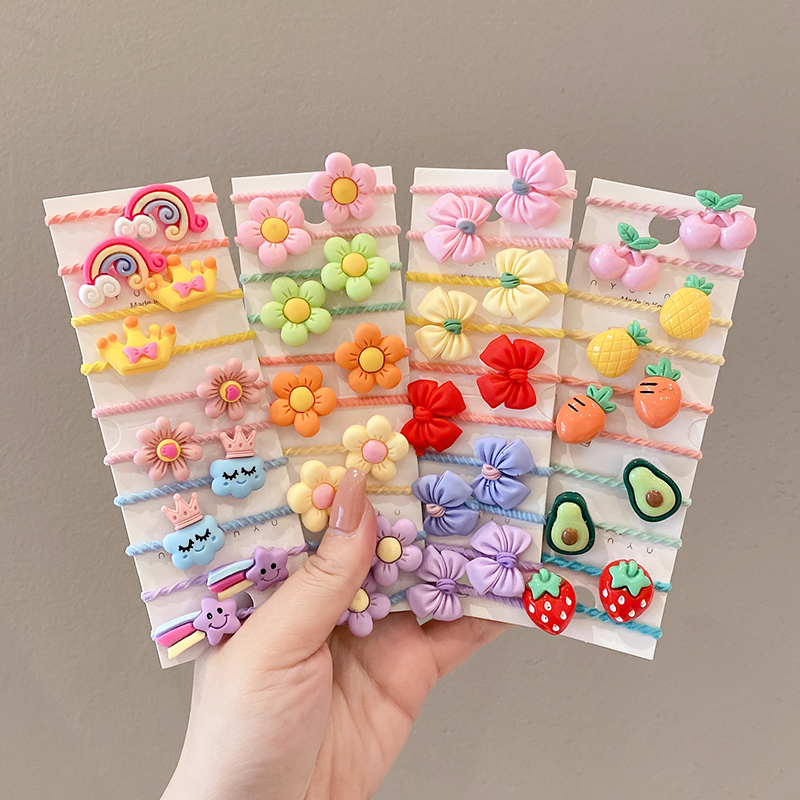 50 Pcs Girls Cartoon Fruit Ani - Hair Care Gift Set review and price