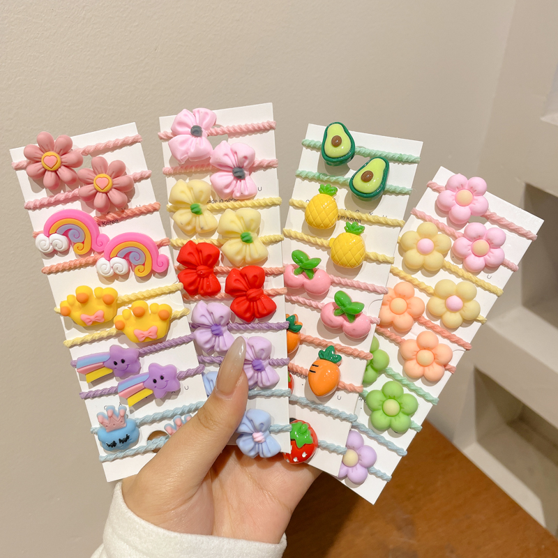 50 Pcs Girls Cartoon Fruit Ani - Hair Care Gift Set review and price
