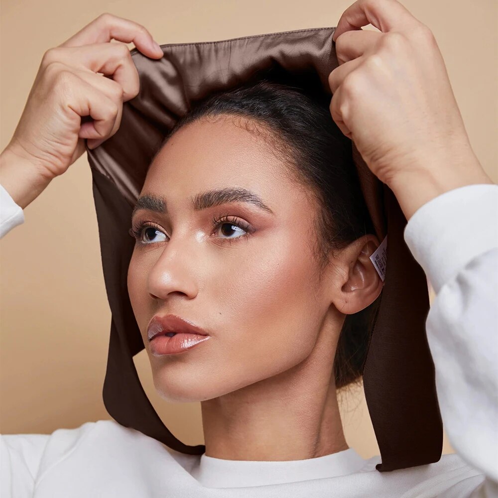 Modal Satin Hijab Cap Islam Un - Satin Hair Bonnet review and price