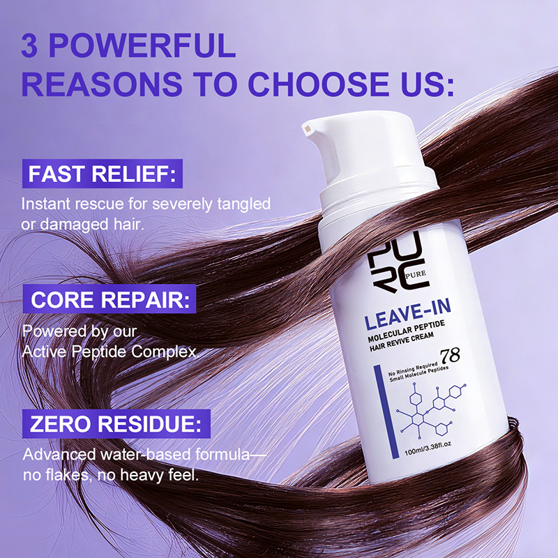 PURC Leave-In Keratin Hair Cre - Hair Care Cream review and price